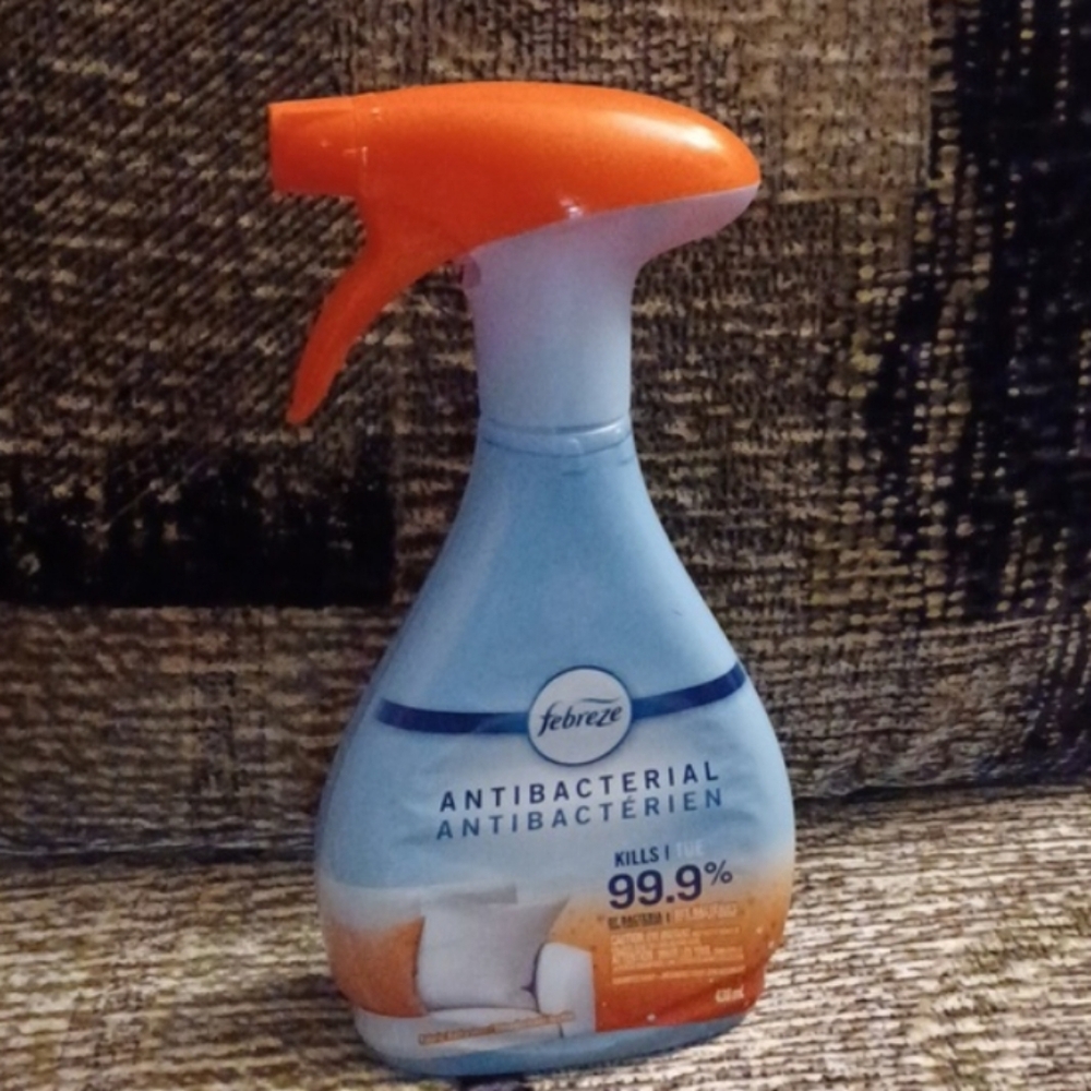 $4 Add-on New Febreze Antibacterial Fabric Refresher - 438 mL